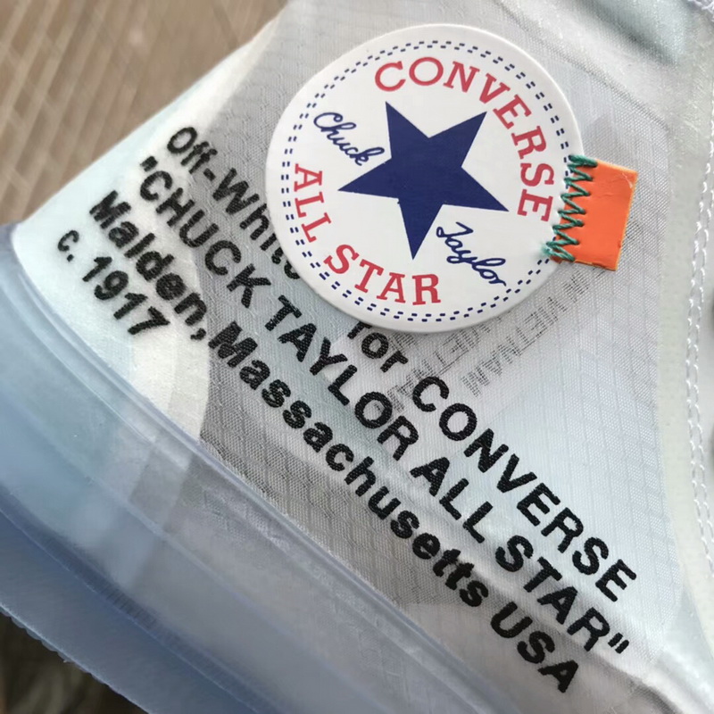 Authentic Off white X Converse Chuck Taylor 1970s ow 